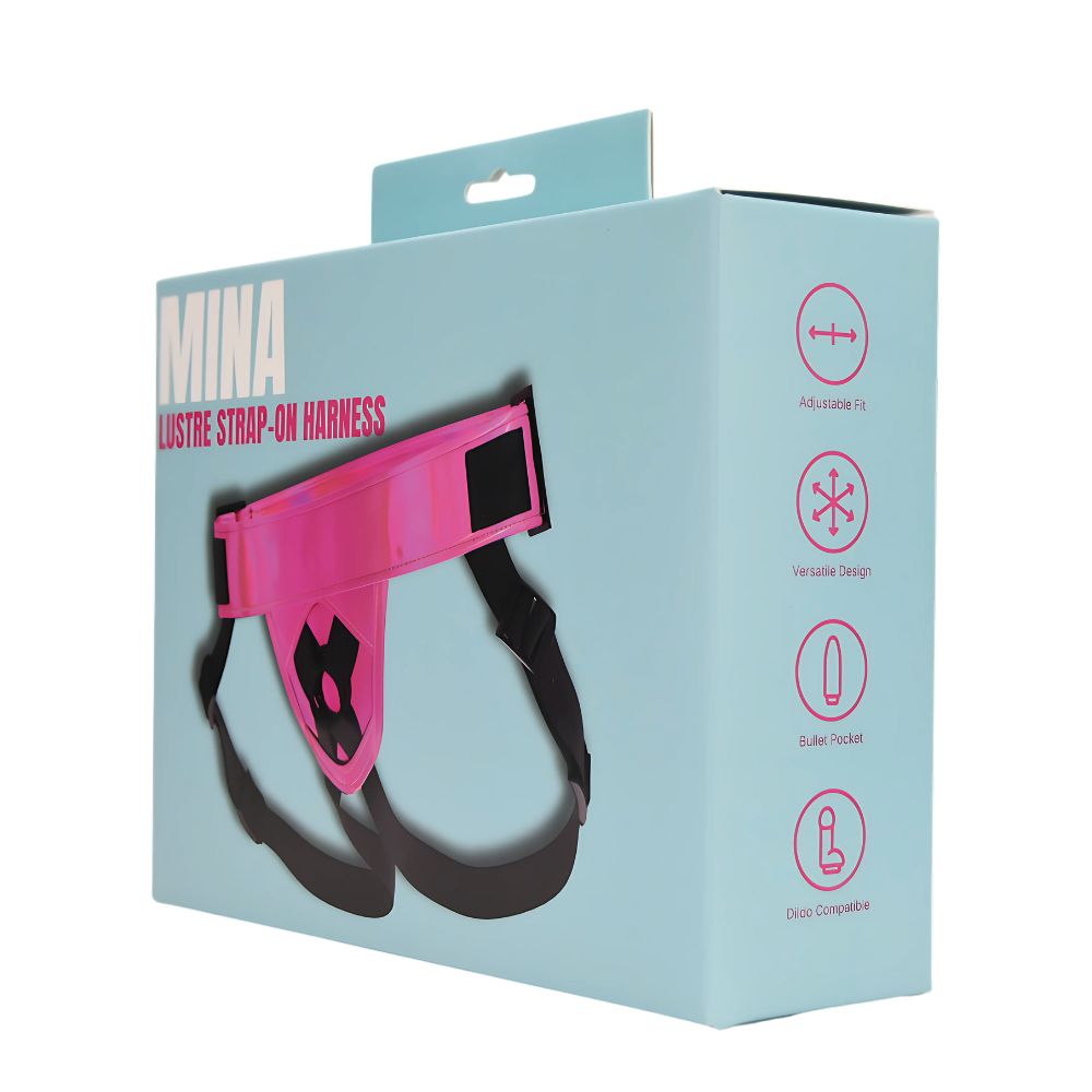Mina lustre strap-on harness - strap ons peaches and screams