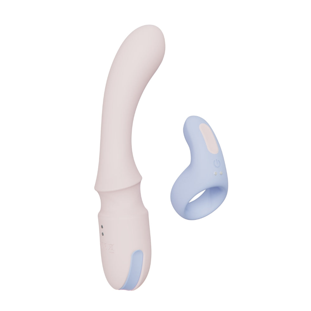 Mina orbit rabbit vibrator 2 in 1 - rabbit vibrators peaches and screams