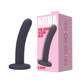 Mina pure curved silicone dildo 6.5 inch - dildos peaches and screams