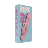 Mina ripple vibrating & rotating rabbit vibrator - rabbit vibrators peaches and screams