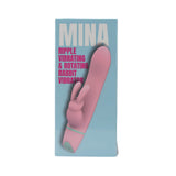 Mina ripple vibrating & rotating rabbit vibrator - rabbit vibrators peaches and screams