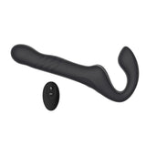 Mina surge remote thrusting & vibrating strapless strap on - strap ons peaches and screams