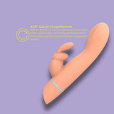 Mina thrill g-spot rabbit vibrator - rabbit vibrators peaches and screams