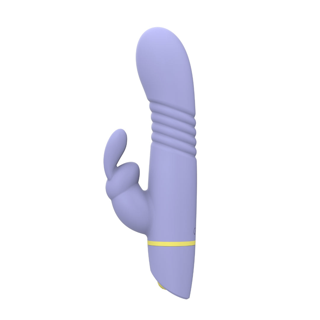 Mina tide thrusting rabbit vibrator - rabbit vibrators peaches and screams