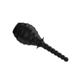 Mr play anal shower black squeezable hygiene bulb m7 - peaches and screams