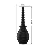 Mr play anal shower black squeezable hygiene bulb m7 - peaches and screams