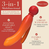 Mylo 3 in 1 body wand massager fire - wand vibrators peaches and screams