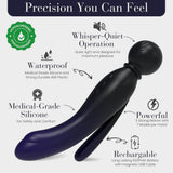 Mylo 3-in-1 body wand massager spirit - wand vibrators peaches and screams