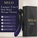 Mylo 3-in-1 body wand massager spirit - wand vibrators peaches and screams