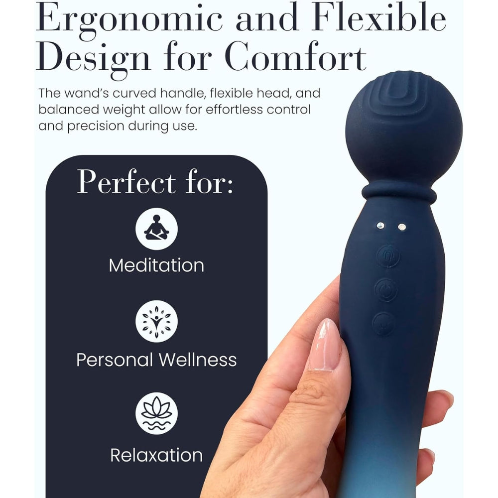 Mylo 3 in 1 body wand massager water - wand vibrators peaches and screams