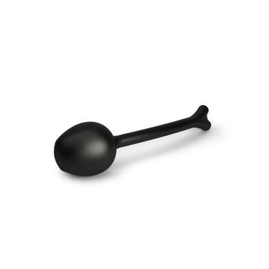 Mystim 5.5 Inch Black Silicone Vibrating Estim Balls for Her - Peaches and Screams