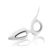 Mystim romeo white 3.5 inch anal probe with finger loop - peaches and screams