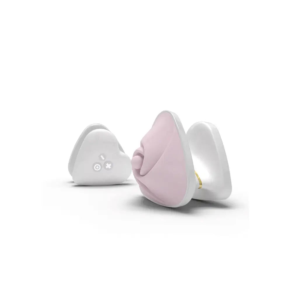 Mystim silicone pink rechargeable clitoral stimulator - peaches and screams