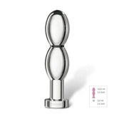 Mystim silver estim aluminium vibrating dildo for mystim power - peaches and screams