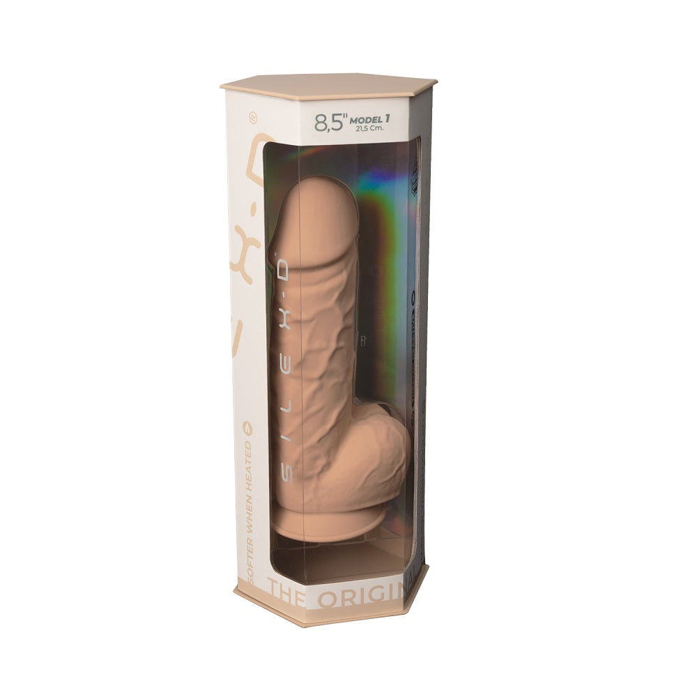 8-5-inch-realistic-silicone-dual-density-girthy-dildo-with-suction-cup-with-balls