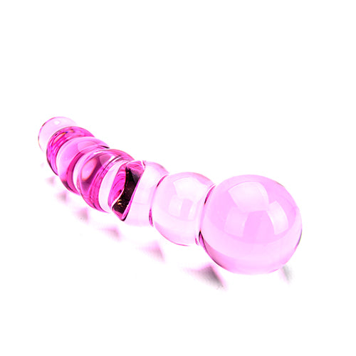 spectrum-ribbed-glass-dildo