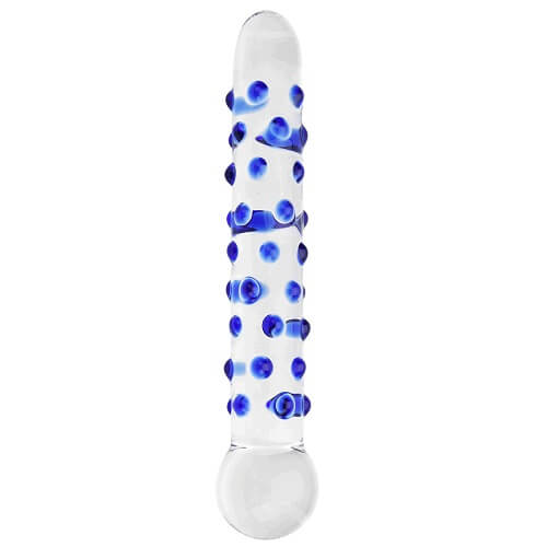 spectrum-nubby-textured-glass-dildo