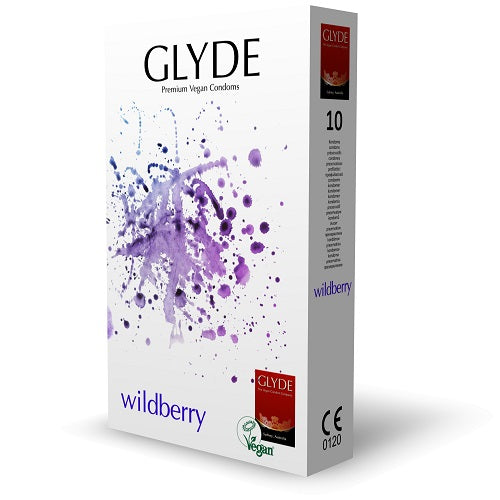 glyde-ultra-wildberry-flavour-vegan-condoms-10-pack