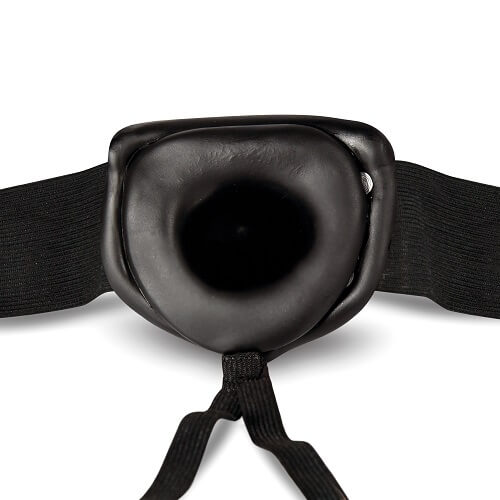unisex-hollow-strap-on-6-inch-black