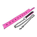 bound-to-please-pink-black-bondage-collar-leash