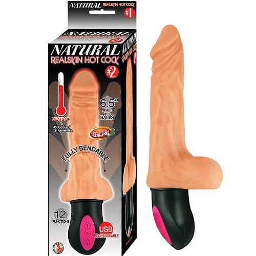 realistic-warming-6-5-inch-vibrating-dildo-with-balls-flesh