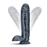 jet-raven-carbon-10-5-inch-metallic-black-realistic-dildo