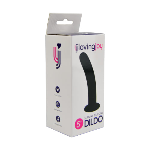 loving-joy-slimline-silicone-dildo-5-inch