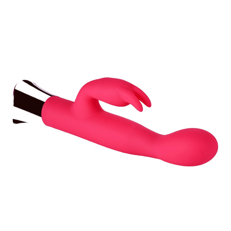 loving-joy-10-function-slim-silicone-rabbit-vibrator-pink