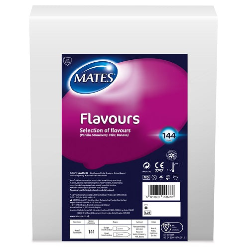 mates-flavours-condom-bx144-clinic-pack
