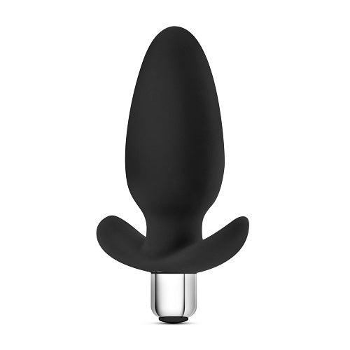 luxe-little-thumper-butt-plug-black
