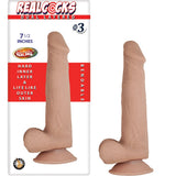 realcocks-dual-layer-bendable-dildo-7-5-inch-vanilla