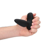 smooth-vibrating-anal-plug-with-remote-control-black