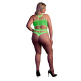 cut-out-thong-bodysuit-neon-green-plus-size