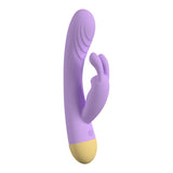 party-color-keny-rabbit-vibrator-purple