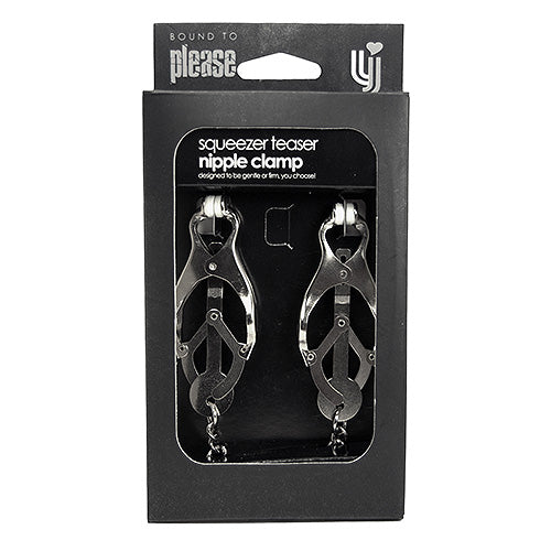 bound-to-please-squeezer-teaser-clover-nipple-clamps-with-chain