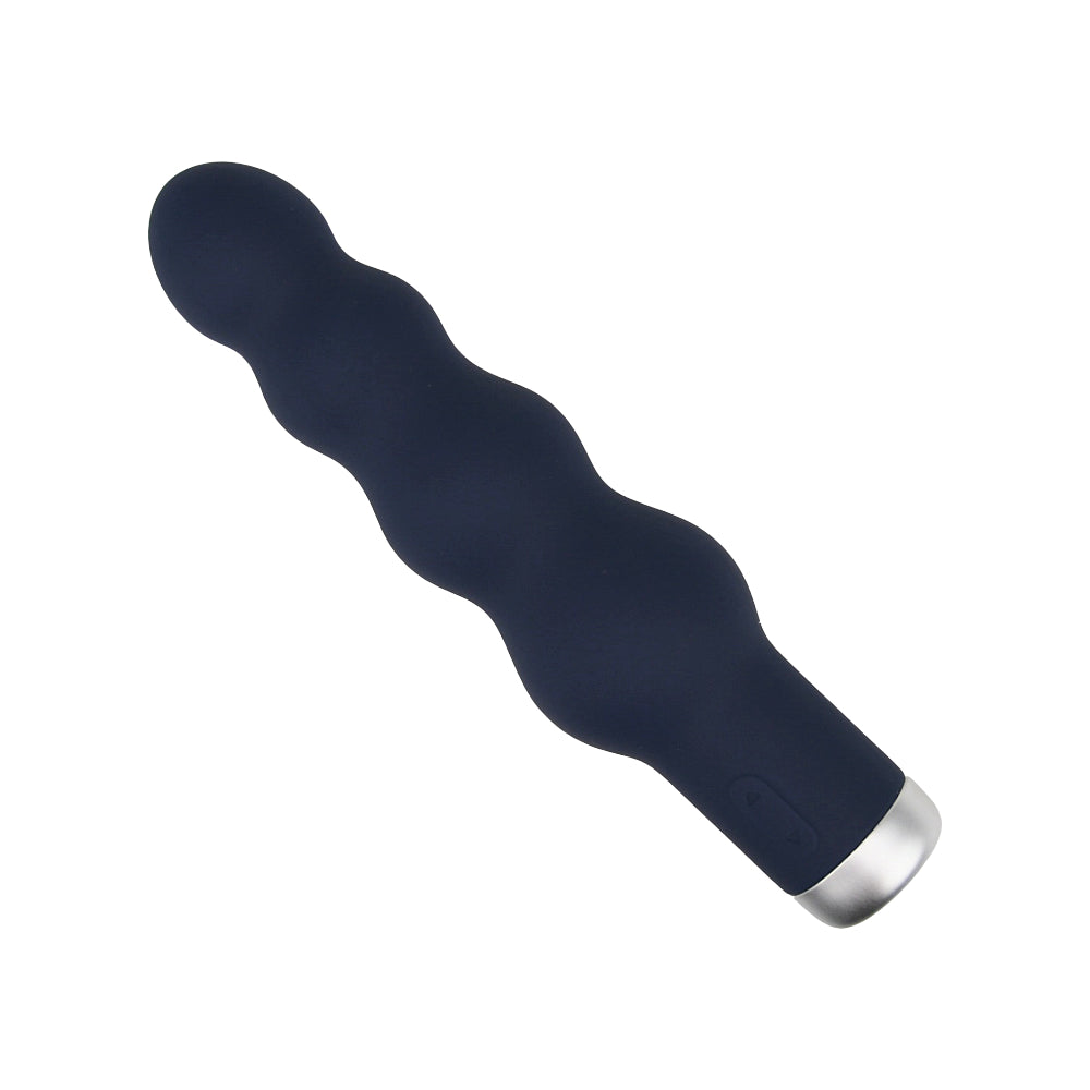 Nauti silicone ribbed vibrator - bullet vibrators peaches and screams