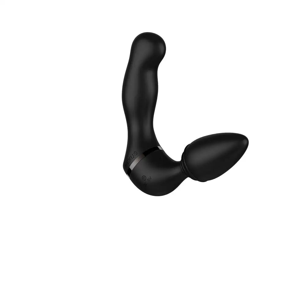 Nexus rev twist silicone black rechargeable prostate massager - peaches and screams