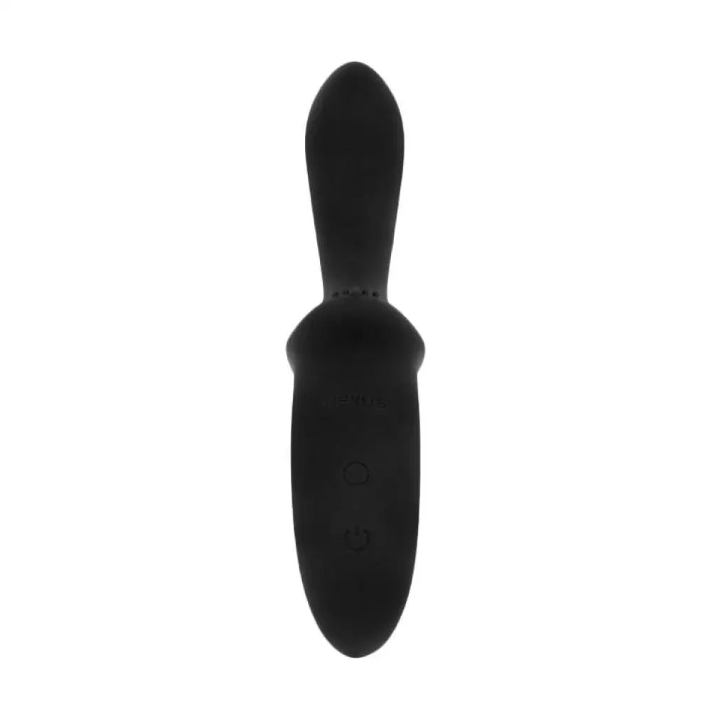 Nexus revo 8.2 inch silicone black rotating prostate massager - peaches and screams