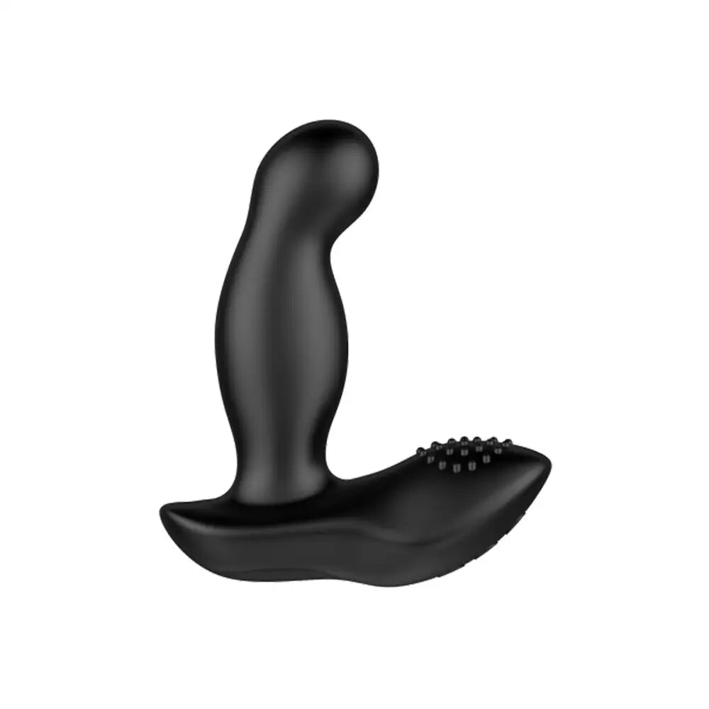 Nexus silicone black rechargeable inflatable prostate massager - peaches and screams