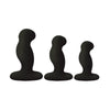 Nexus silicone black rechargeable vibrating prostate set - peaches and screams