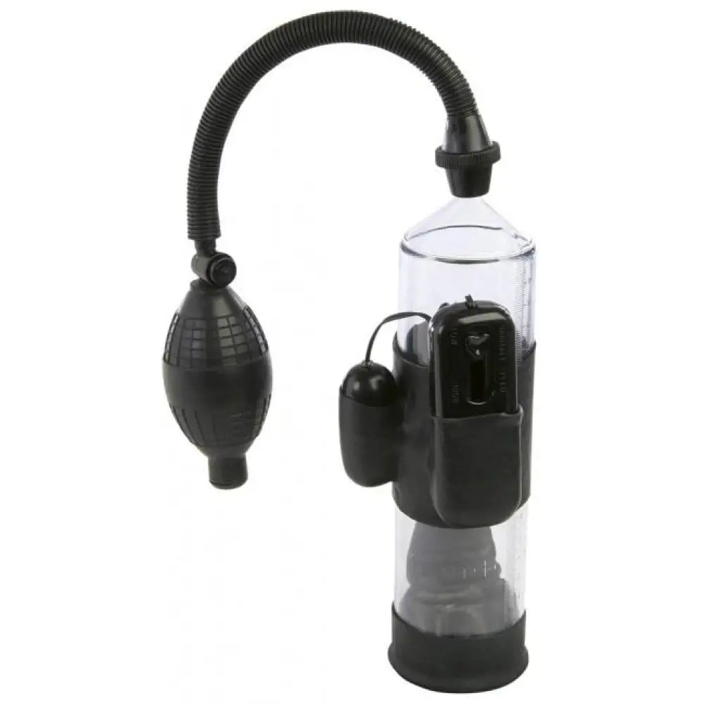Nmc ltd 7.5 inch multi speed vibrating penis pump for men - peaches and screams