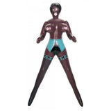 Nmc ltd realistic black alecia 3 hole sex doll - peaches and screams