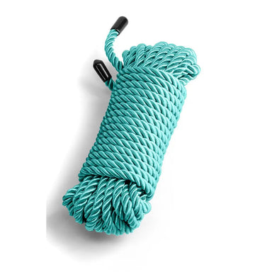 Ns Novelties Polyester Green Bondage Rope Teal 25ft - Peaches and Screams