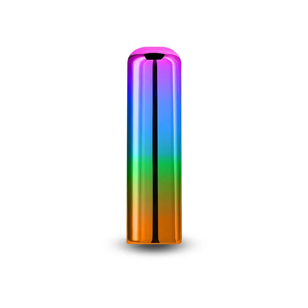 Ns novelties rainbow rechargeable mini bullet vibrator - peaches and screams
