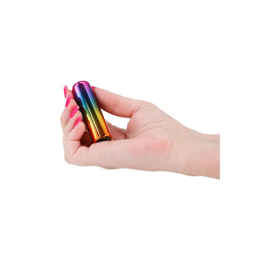 Ns Novelties Rainbow Rechargeable Mini Bullet Vibrator - Peaches and Screams