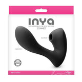 Ns novelties silicone black rechargeable clit g spot vibrator - peaches and screams
