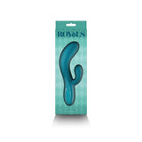 Ns novelties silicone green rechargeable rabbit vibrator - peaches and screams