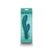 Ns Novelties Silicone Green Rechargeable Rabbit Vibrator - Peaches and Screams