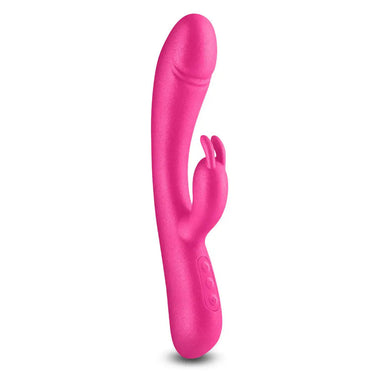 Ns Novelties Silicone Pink Rechargeable Rabbit Vibrator - Peaches and Screams