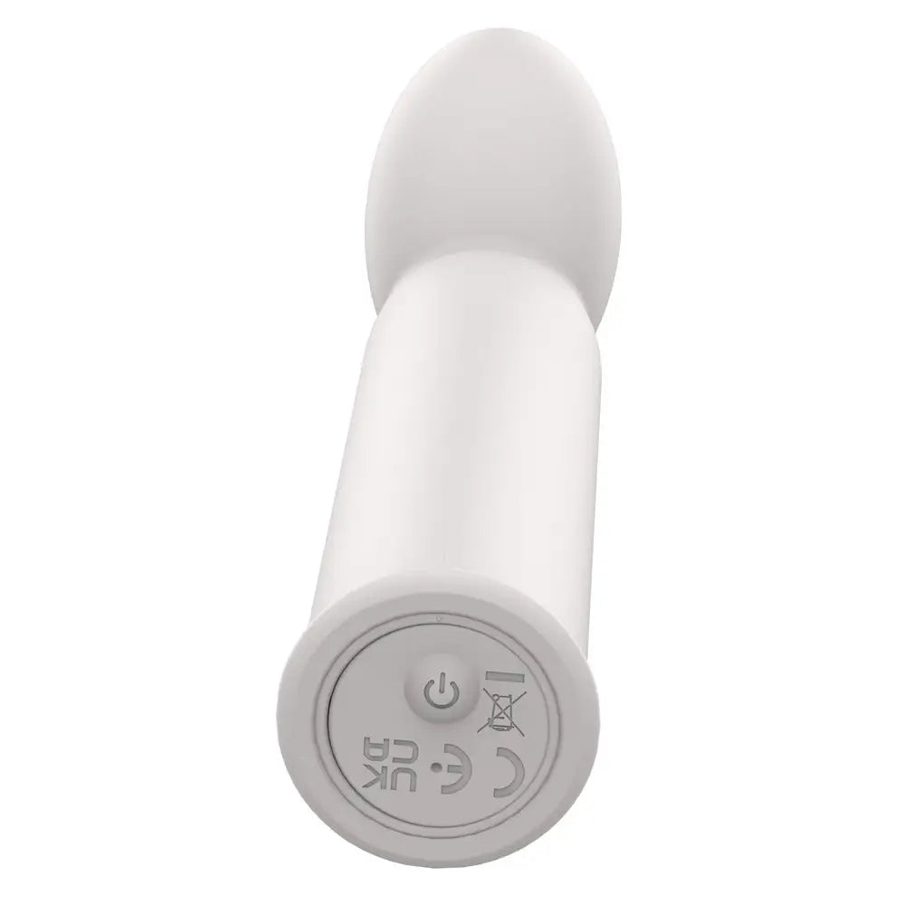 Nude aulora mini g spot vibrator rechargeable silicone toy - peaches and screams